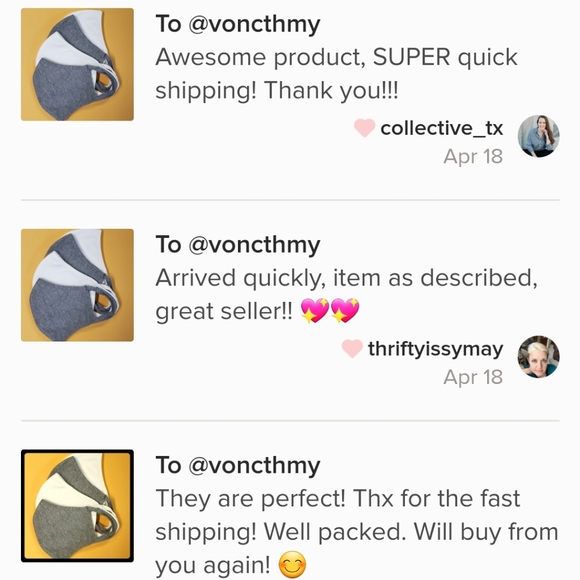 Set of 2 - Cotton Mask - Picture 8 of 11